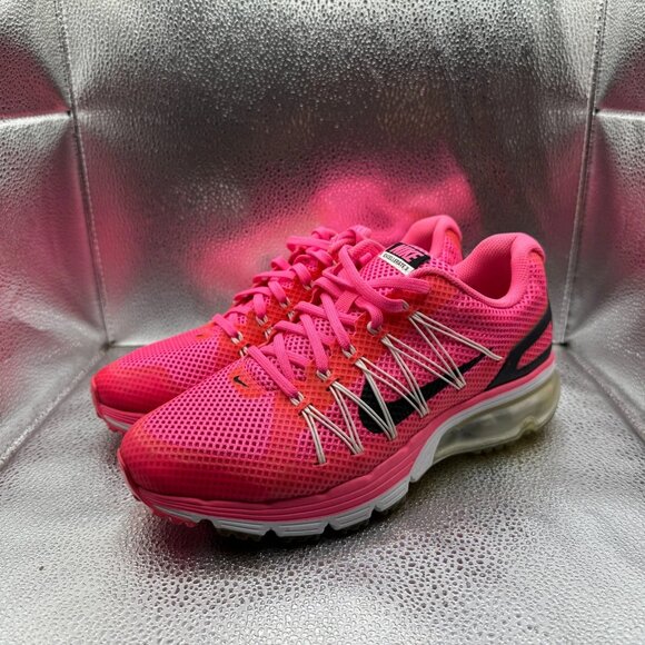 Size 8 Nike Air Max Excellerate 3 Pink Womens Lace-Up Running Shoes‎ 703073-601 - Picture 5 of 10